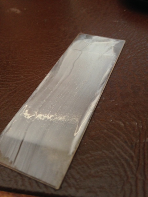Sunscreen glass slide